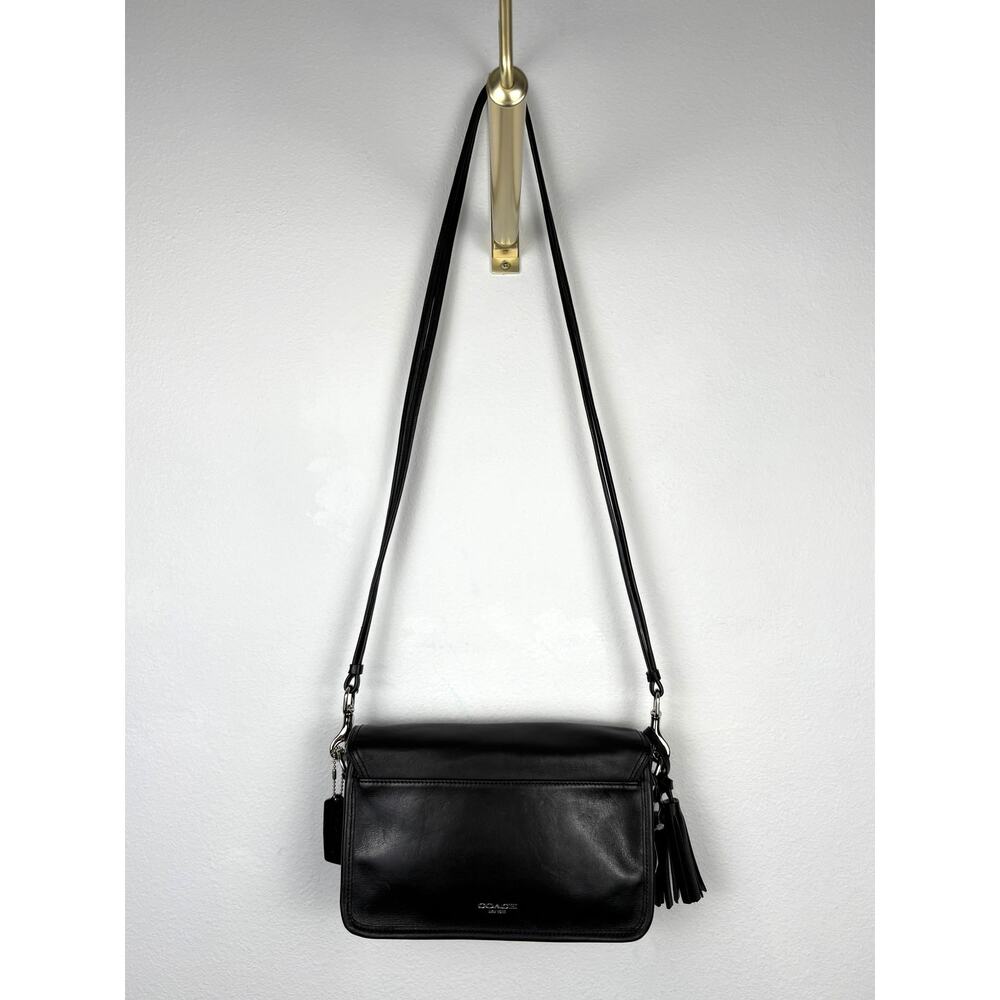Coach Legacy Penelope Leather Turnlock Crossbody Shoulder Bag 23403 Black NWT - Picture 6 of 16